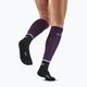 Dámské kompresní běžecké ponožky  CEP Tall 4.0 violet/black 6