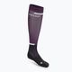 Dámské kompresní běžecké ponožky  CEP Tall 4.0 violet/black 2