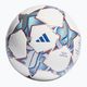 Fotbalový míč  adidas UCL League 23/24 white/silver metallic/bright cyan/royal blue velikost 5