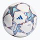 Fotbalový míč  adidas UCL League 23/24 white/silver metallic/bright cyan/royal blue velikost 4