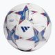 Fotbalový míč  adidas UCL PRO 23/24 white/silver metallic/bright cyan/royal blue velikost 5 2