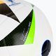 Fotbalový míč  adidas Fussballiebe Trainig Euro 2024 white/black/glow blue velikost  4 3