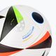 Fotbalový míč  adidas Fussballliebe Competition Euro 2024 white/black/glow blue velikost 5 3