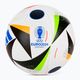 Fotbalový míč  adidas Fussballliebe Competition Euro 2024 white/black/glow blue velikost 4