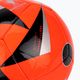 Fotbalový míč  adidas Fussballiebe Trainig Euro 2024 solar red/black/silver metallic velikost  5 3