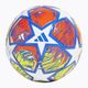 Fotbalový míč Adidas UCL League Junior 290 23/24 white/glow blue/flash orange fotbal velikost 4