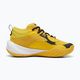 Dětské basketbalové boty PUMA Playmaker Pro JR  yellow sizzle/puma black 3