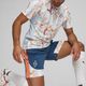 Pánské fotbalové šortky PUMA Neymar JR Creativity Training ocean tropic/hot heat 6
