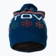 Ortovox Nordic Knit zimní čepice modrá 68022 2