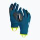 Pánské trekingové rukavice Ortovox Fleece Light blue 5636900008 6