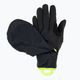 Pánské parašutistické rukavice ORTOVOX Fleece Grid Cover black raven 7