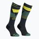 Pánské lyžařské ponožky ORTOVOX Freeride Long Socks Cozy black steel 7