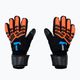 T1TAN Shocking Beast dětské brankářské rukavice černo-oranžové 202105-04