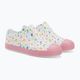 Native Jefferson Print Disney Jr dětské tenisky shell white/princess pink/pastel white confetti 4