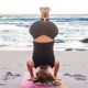 Podložka na jógu Yoga Design Lab Combo Yoga 3,5 mm růžová Tribeca Sand 7