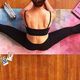 Podložka na jógu Yoga Design Lab Combo Yoga 3,5 mm růžová Tribeca Sand 9