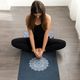 Cestovní podložka na jógu Yoga Design Lab Combo Yoga 1,5 mm tmavě modrá Mandala Sapphire 5