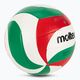 Volejbalový míčMolten V5M2500-5 white/green/red velikost 5 2