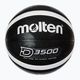 Basketbalový míč Molten B6D3500-KS black/silver velikost 6 4