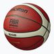 Basketbalový míč Molten B7G4500 FIBA orange/ivory velikost 7 6