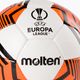 Fotbalový míč Molten UEFA Europa League 2021/22 bílý/oranžový F5U2810-12 3