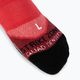 Karakal X4 Kotníkové tenisové ponožky červené KC527R 3