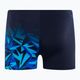 Speedo pánské plavecké boxerky Hyper Boom Placement V-Cut Aquashort tmavě modré 68-09734 2