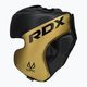 Boxerská přilba RDX L1 Mark Pro Cheek Training Head Guard golden 2