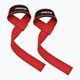 Popruhy s háky na zápěstí RDX W1 Weight Training Wrist Straps red