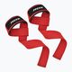 Popruhy s háky na zápěstí RDX W1 Weight Training Wrist Straps red 2