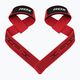 Popruhy s háky na zápěstí RDX S4 Weightlifting Wrist Straps red 2