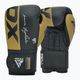 Boxerské rukavice RDX Rex F4 černo-zlaté BGR-F4GL- 6