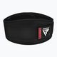 Vzpěračský opasek RDX Weightlifting 6" Neoprene Gym X3 black