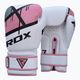 Dámské boxerské rukavice RDX BGR-F7 bílo-růžové BGR-F7P 7