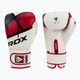 Boxerské rukavice RDX červenobílé BGR-F7R 3
