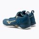 Pánské volejbalové boty Mizuno Wave Momentum Mid modré V1GA191251 3