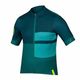 Pánský cyklistický dres Endura FS260 Print S/S emerald green 9