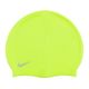 Dětská plavecká čepice Nike Solid Silicone žlutá TESS0106