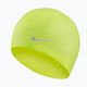 Dětská plavecká čepice Nike Solid Silicone žlutá TESS0106 3