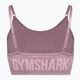 Gymshark Flex Strappy Sportovní fitness podprsenka fialová 6