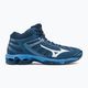 Pánská volejbalová obuv Mizuno Wave Voltage Mid navy blue V1GA216521 2