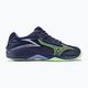 Pánská volejbalová obuv Mizuno Thunder Blade Z evening blue / tech green / lolite 2