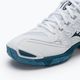 Pánské volejbalové boty Mizuno Wave Voltage white/sailor blue/silver 7