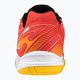 Pánské boty na volejbal Mizuno Cyclone Speed 4 radiant red/white/carrot curl 3