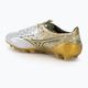 Pánské kopačky Mizuno Αlpha Japan Md white/ge gold/black 3