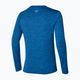 Pánské tričko longsleeve  Mizuno Impulse Core LS Tee federal blue 2