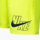 Nike Logo Solid Lap žluté dětské plavecké šortky NESSA771-737 3