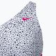 Dětské dvoudílné plavky Nike Water Dots Asymmetrical bílo-černé NESSC725-001 3