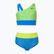 Dětské dvoudílné plavky Nike Water Dots Asymmetrical blue NESSC725-458