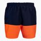 Pánské plavecké šortky Nike Split 5" Volley tmavě modré a oranžové NESSB451-822 3
